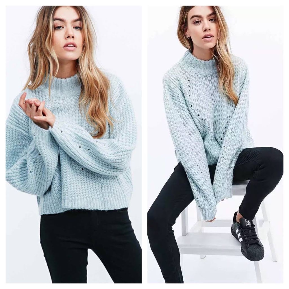 UNIF Baby Blue Lisa Sweater
